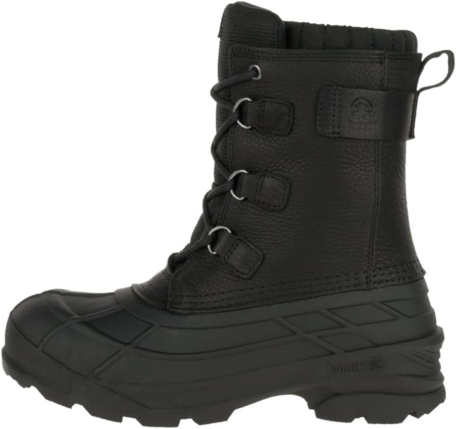 

Зимние ботинки Kamik Alborg Plus для мужчин, черный