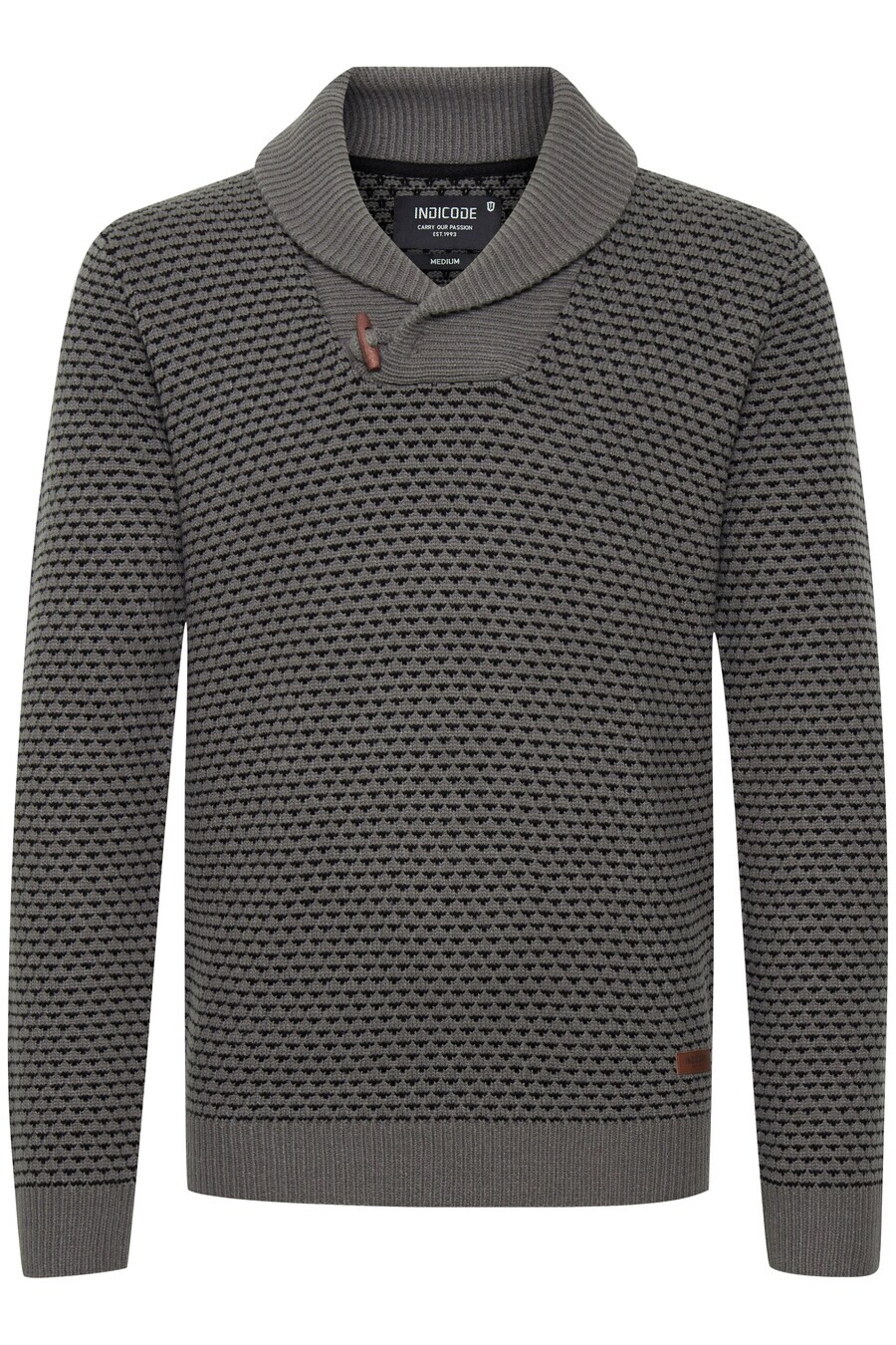 

Водолазка INDICODE JEANS Sweater COPENT, серый
