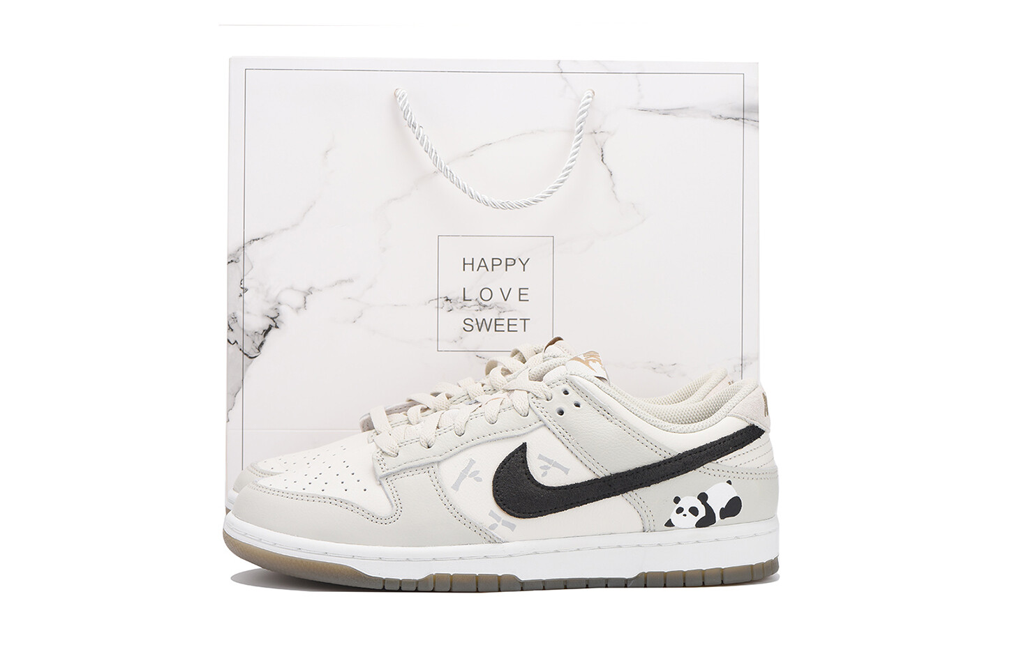 

Кроссовки для скейтбординга Dunk мужские с низким верхом коричневый серый Nike