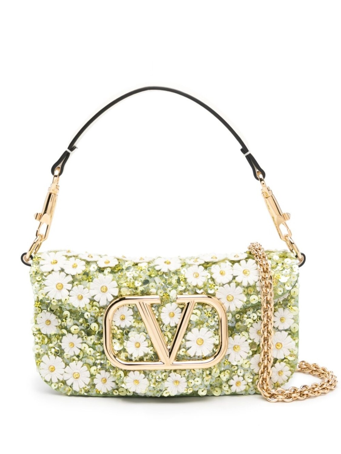 

Valentino Garavani сумка через плечо с логотипом VLogo Signature, зеленый