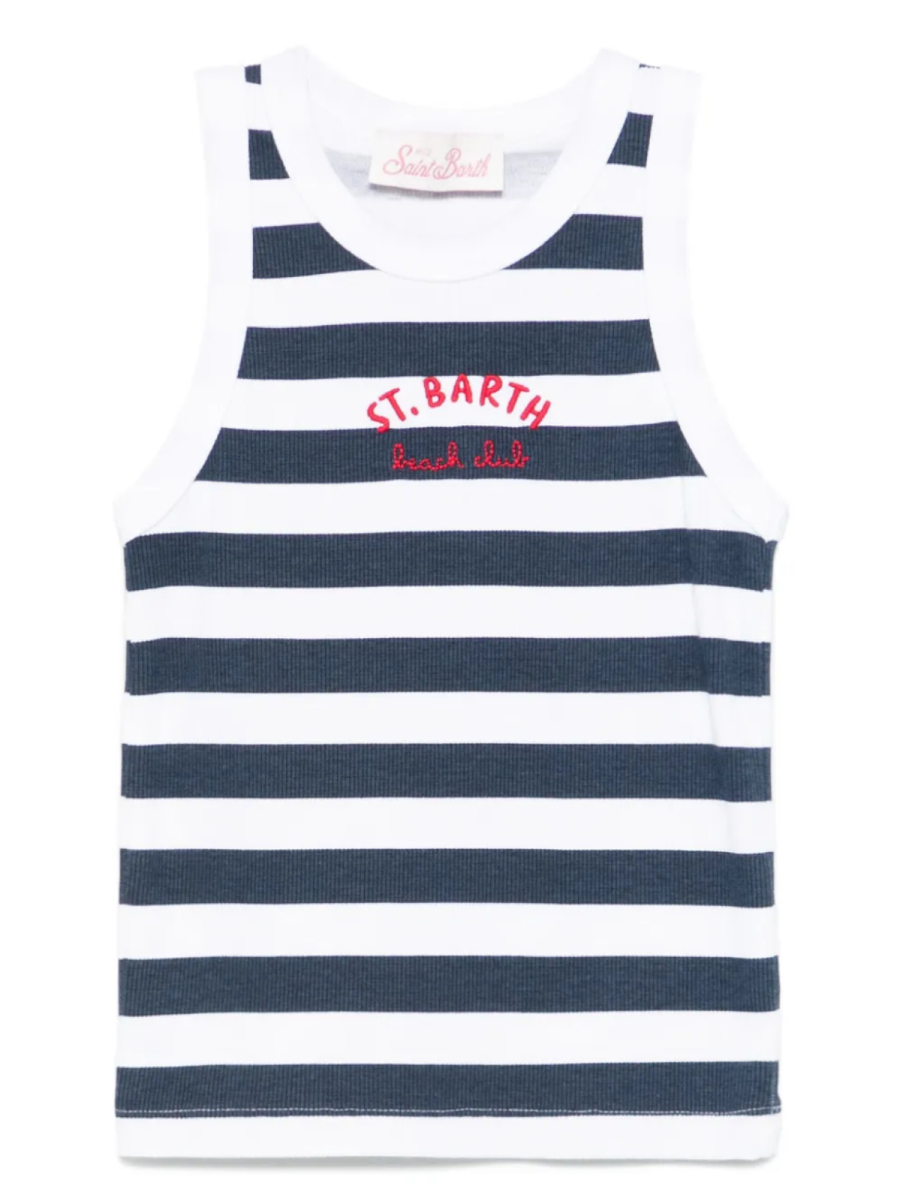 

Футболка MC2 Saint Barth Kids топ без рукавов, белый