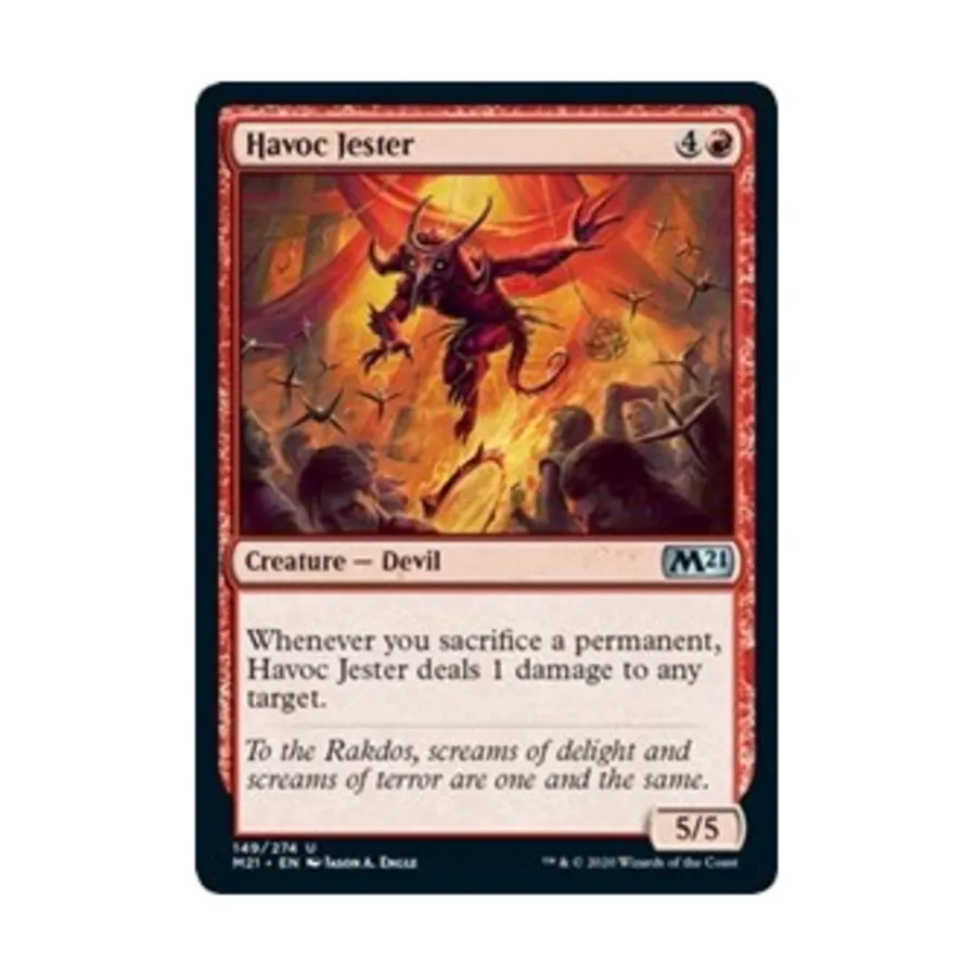 

CCG Хаос Шут (U), MTG - Core Set 2021