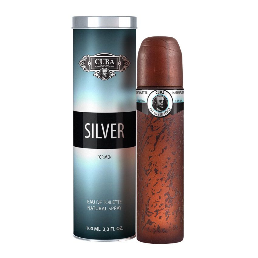 

Мужская туалетная вода Cuba Original Cuba Silver For Men, 100 мл