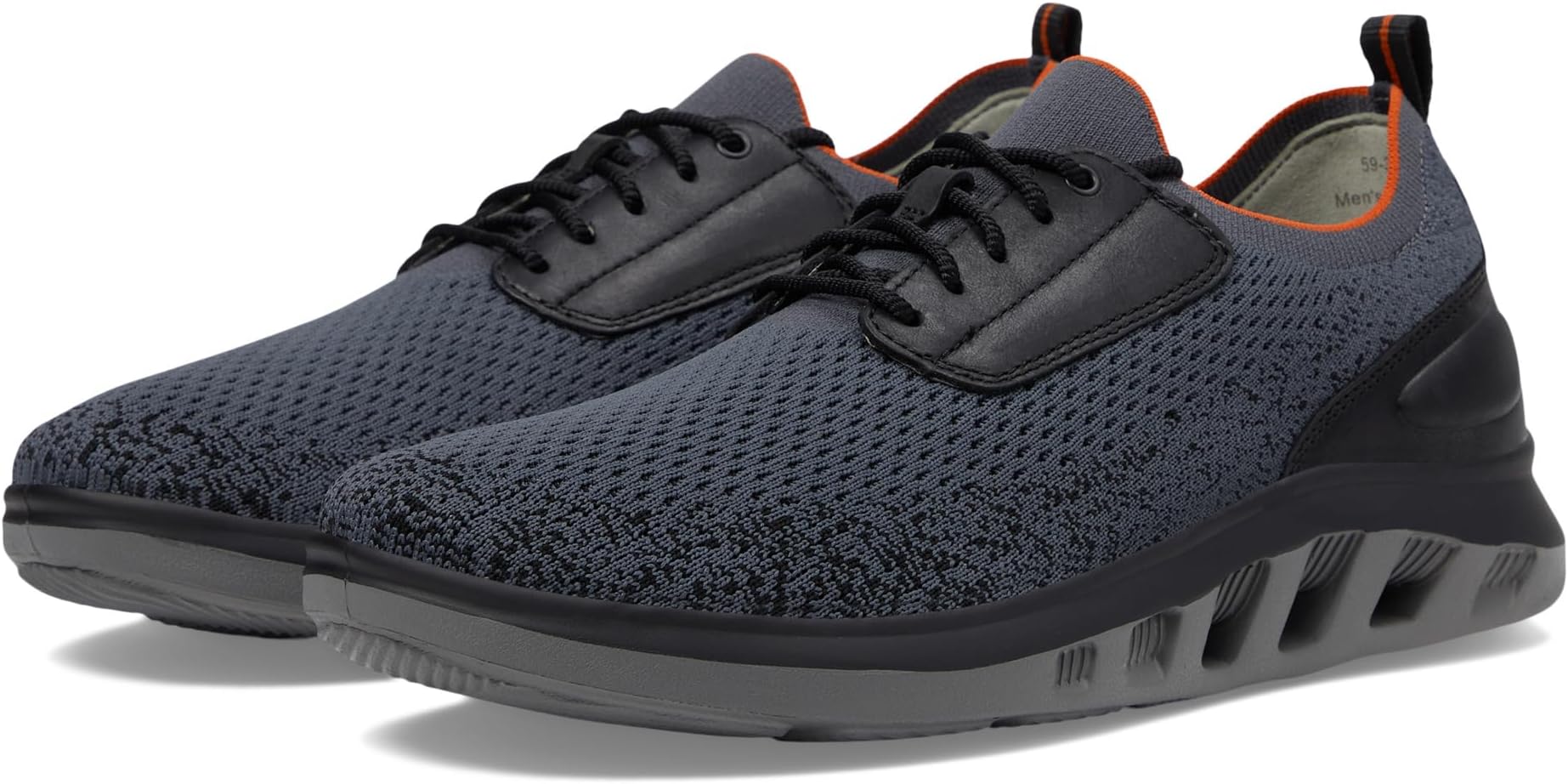 

Кроссовки Johnston & Murphy Move Plain Toe Knit, цвет Dark Grey Knt