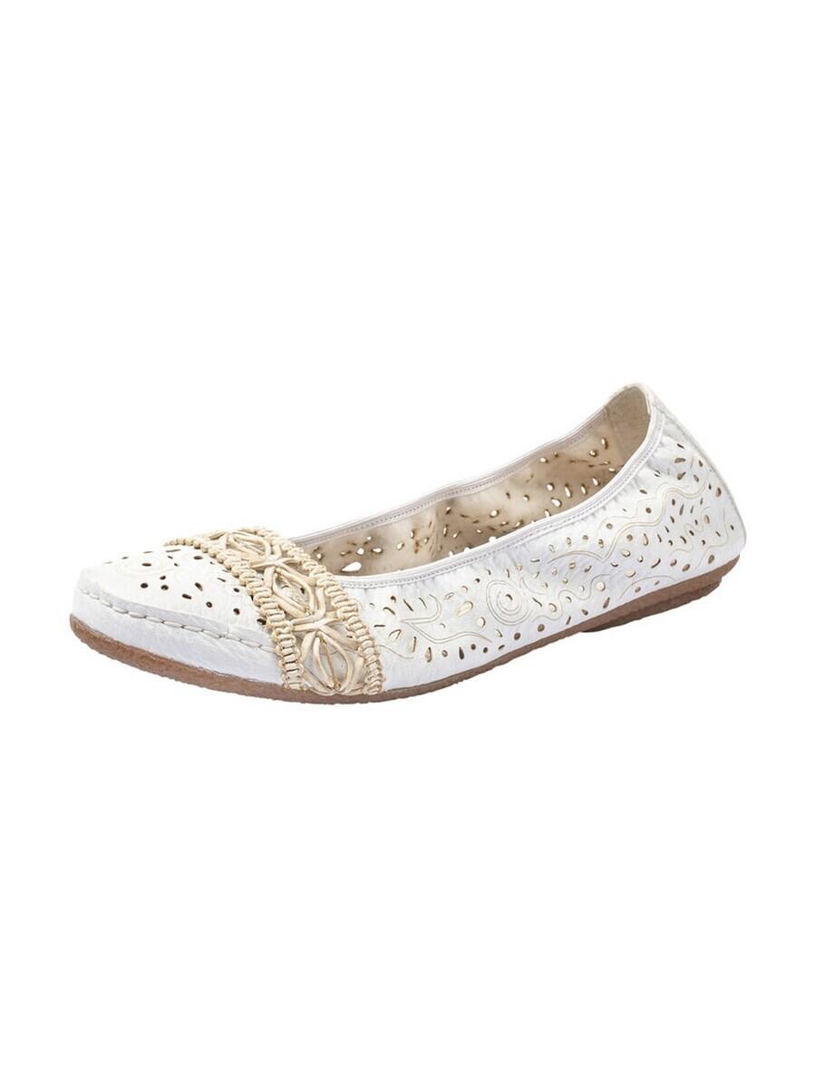 Балетки Rieker Ballet Flats, белый