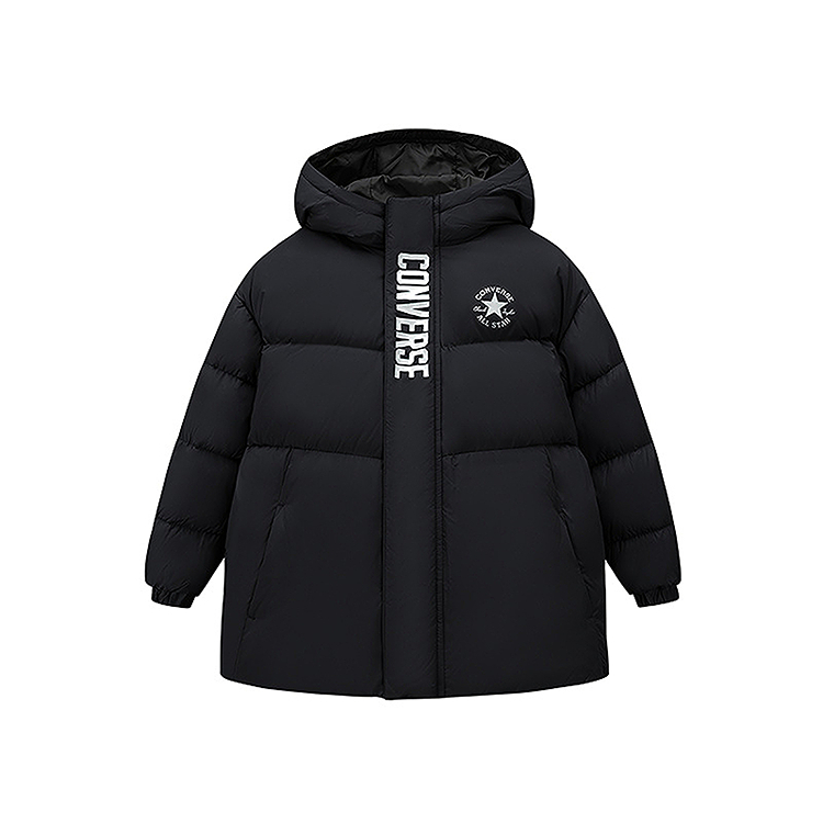 

Детская утепленная куртка Converse, черный