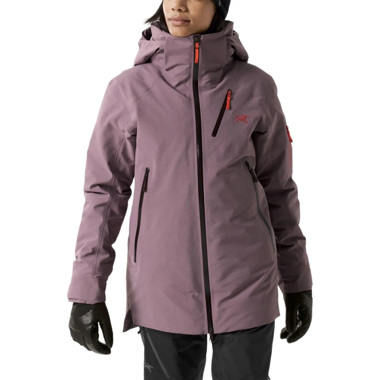 Пуховик NITA женский Arcteryx, Interstella/Solaris/Purple Orange/Warm Sun Orange