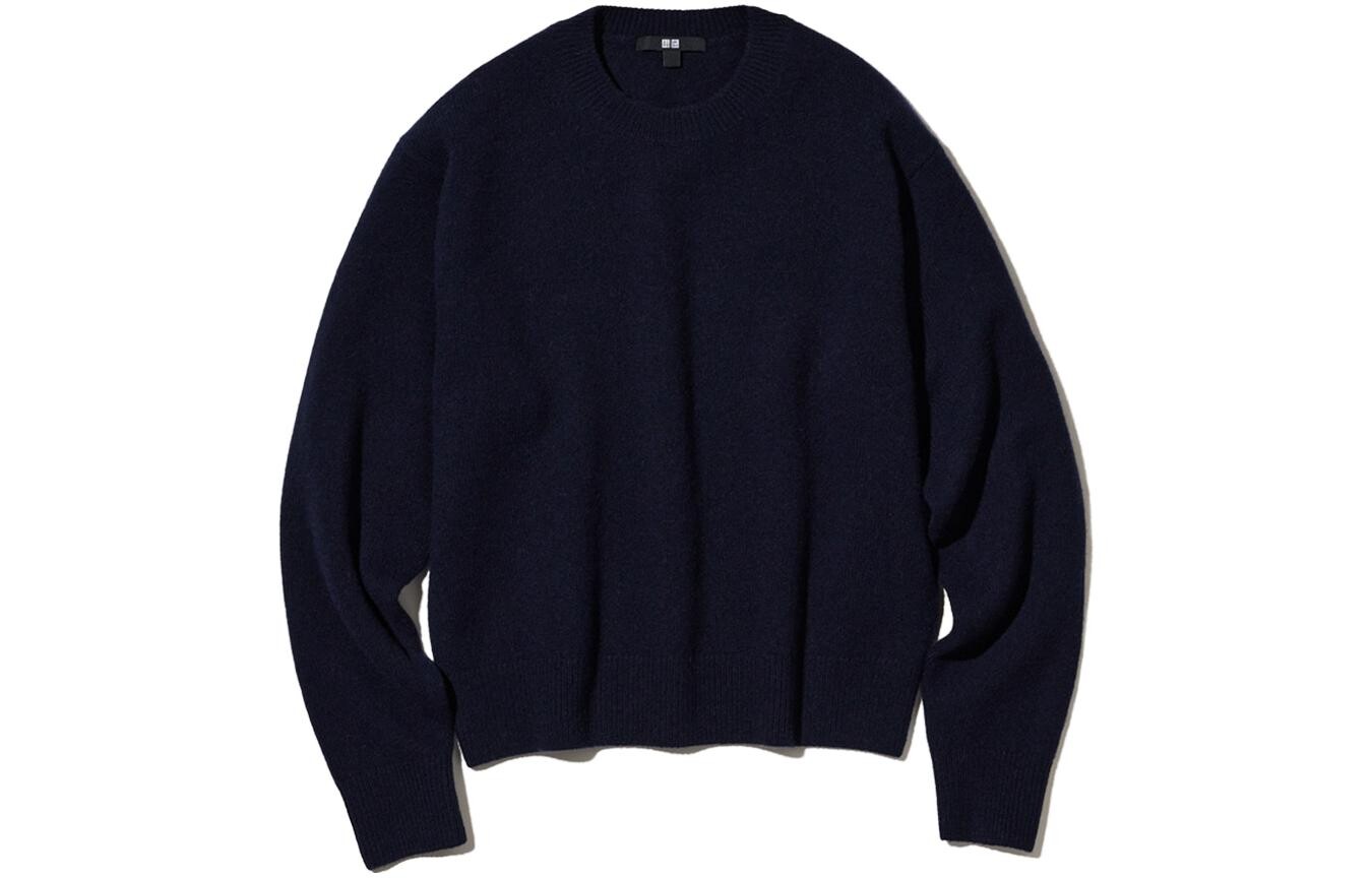 

Свитер женский темно-синий Uniqlo