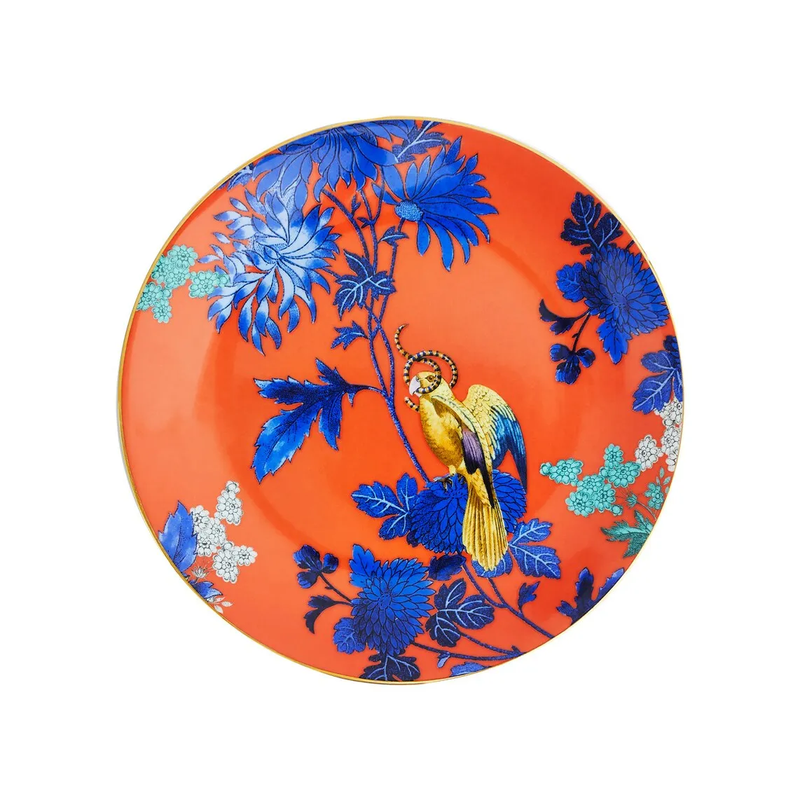 

Десертная тарелка Wonderlust Golden Parrot Wedgwood, разноцветный