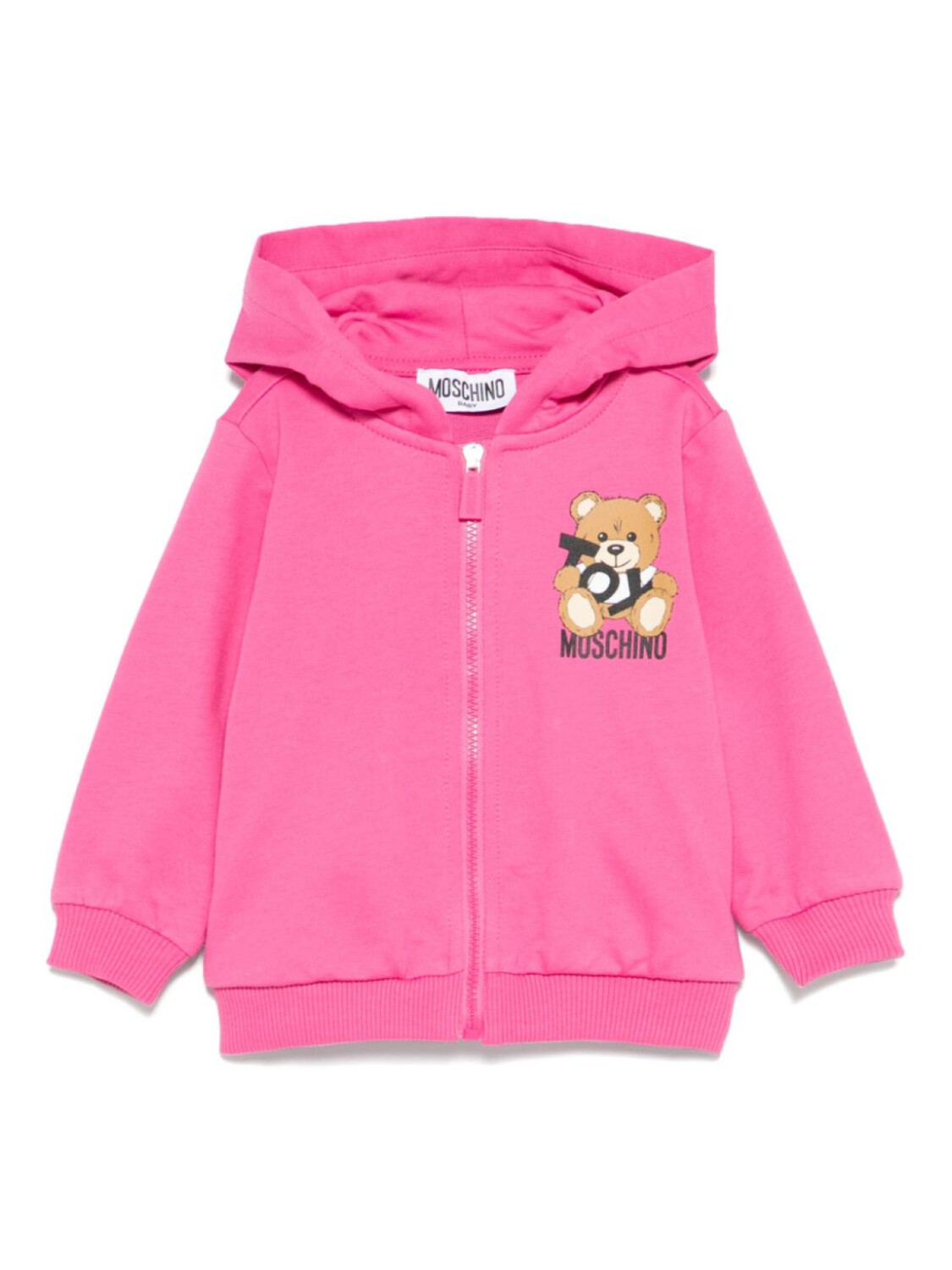 

Moschino Kids худи Teddy Bear, розовый