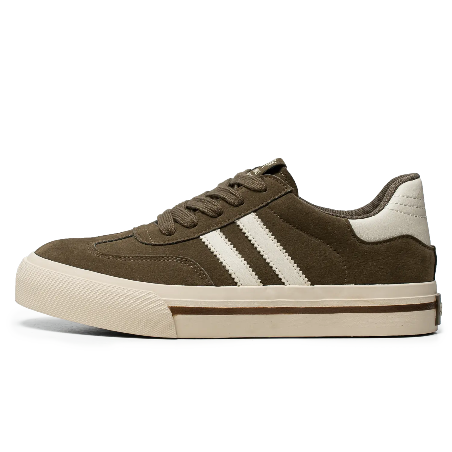 

BOLE Армейские зеленые мужские противоскользящие скейтерские кеды, цвет Army Green