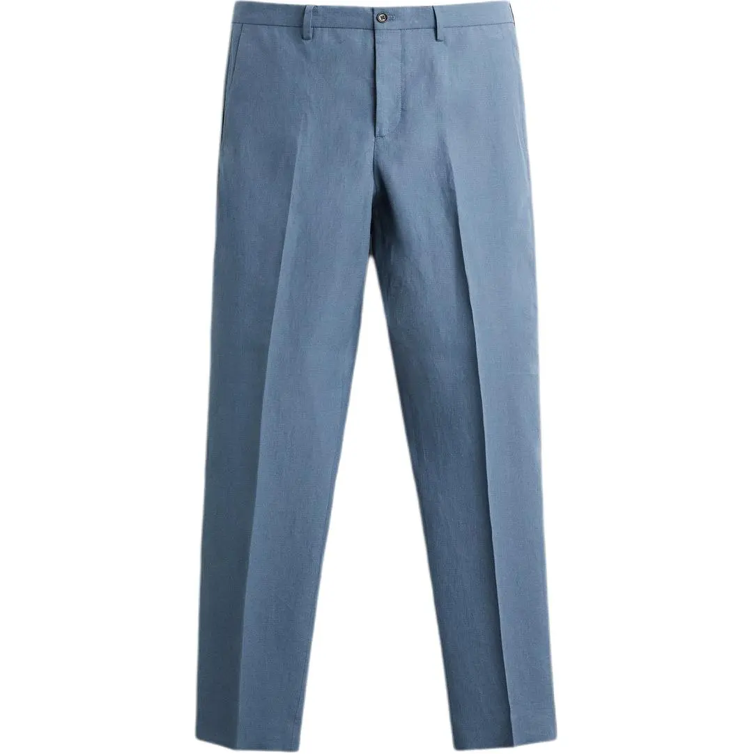 

Костюмные брюки мужские Синие / Сине-серые Zara, синий/серый