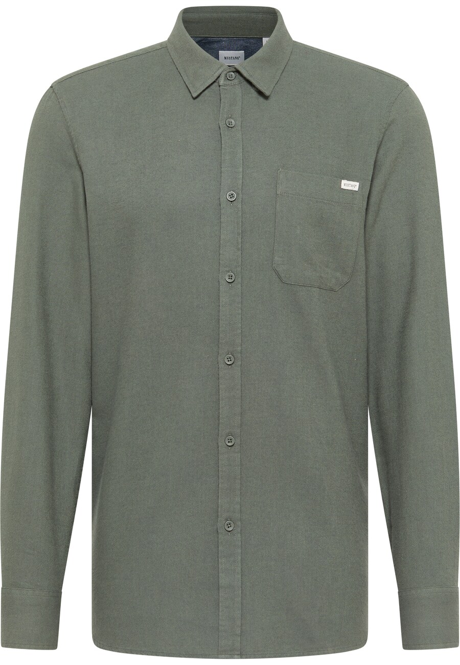 

Рубашка на пуговицах классического кроя MUSTANG Style Eastbridge , Green