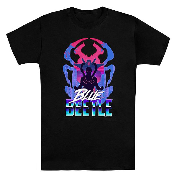 

Футболка Blue Beetle с силуэтом Licensed Character