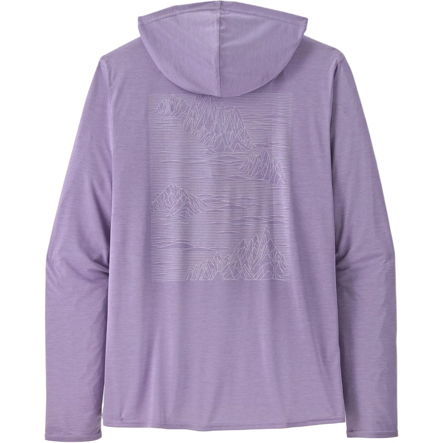 Толстовка с капюшоном Capilene для мужчин Patagonia, Concrete Purple