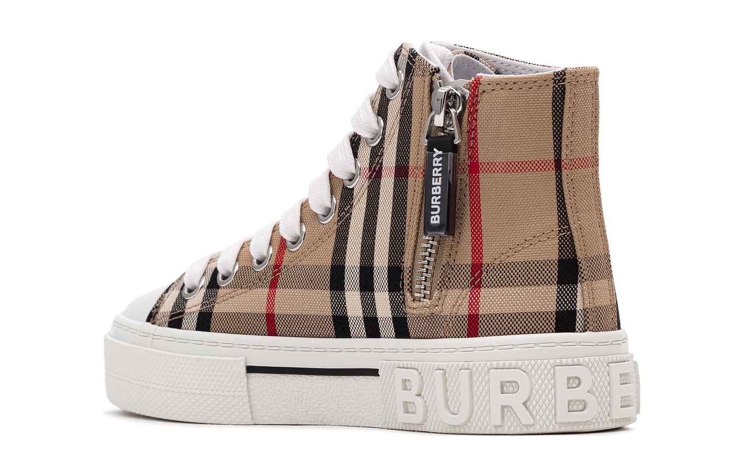 Burberry VINTAGE Kids Обувь для скейтбординга Детская, Light Khaki — фото 3