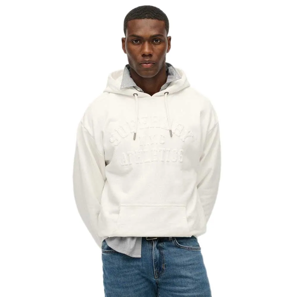 

Худи Superdry Athletic Emboss Oversize, белый