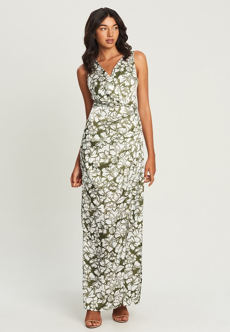 

Платье макси MARIAH CHANCERY, цвет olive floral