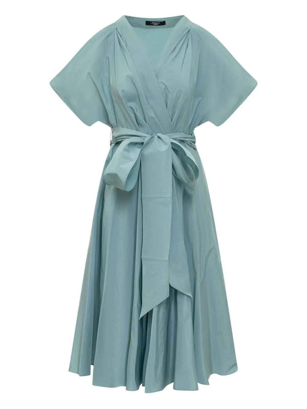 

Платье с V-образным вырезом Weekend Max Mara, синий