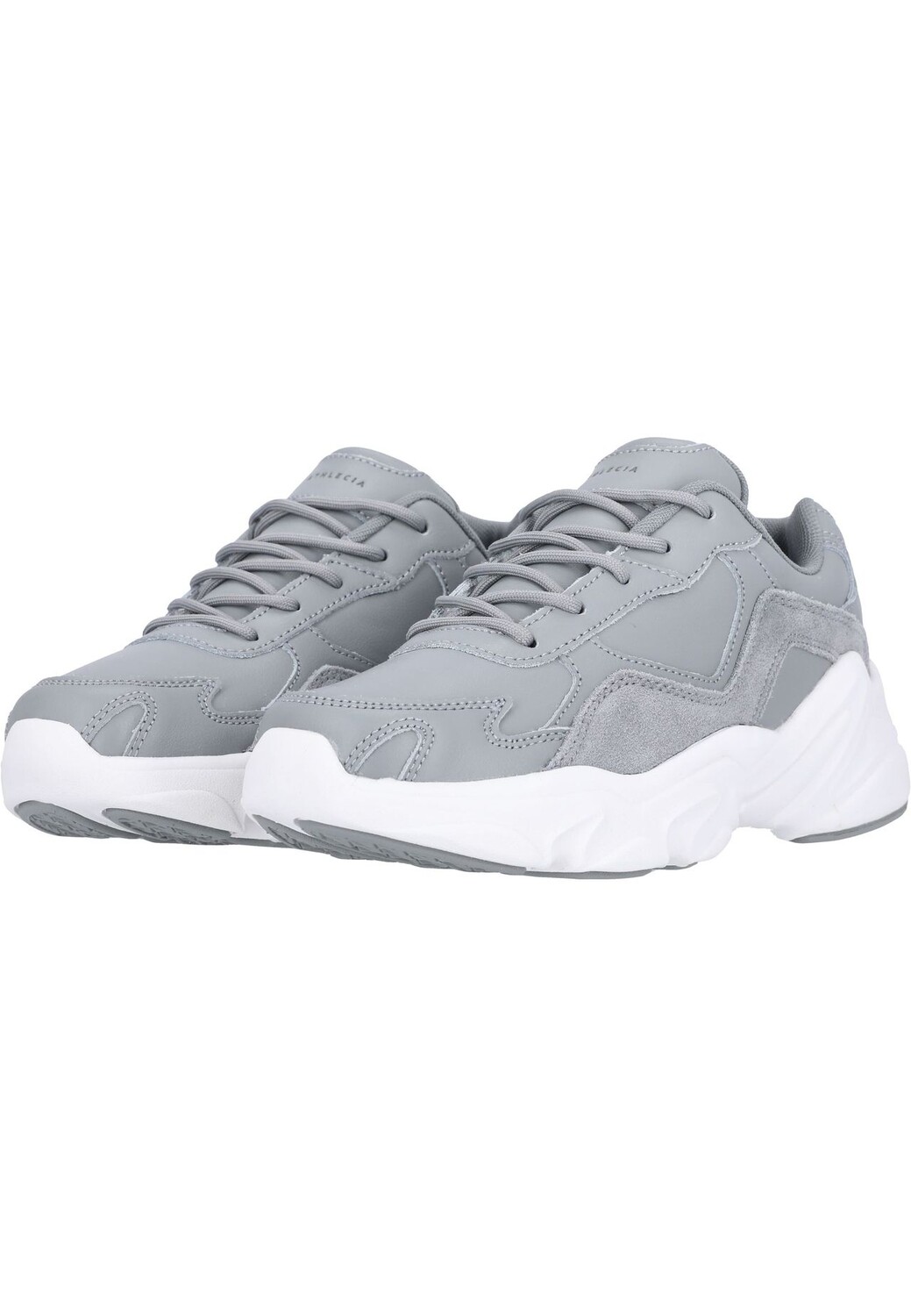 Кроссовки CHUNKY Leather Trainers в спортивном стиле ENDURANCE ATHLECIA, цвет Pearl Grey — фото 4
