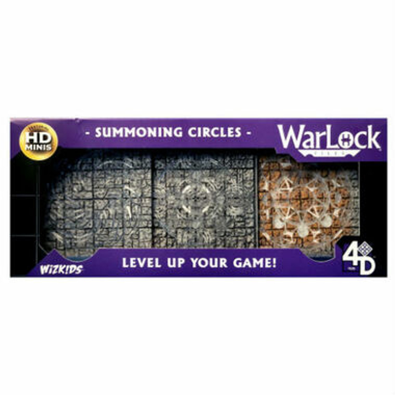 

Миниатюра Wizkids Miniatures 4D Settings: WarLock Tiles - Summoning Circles