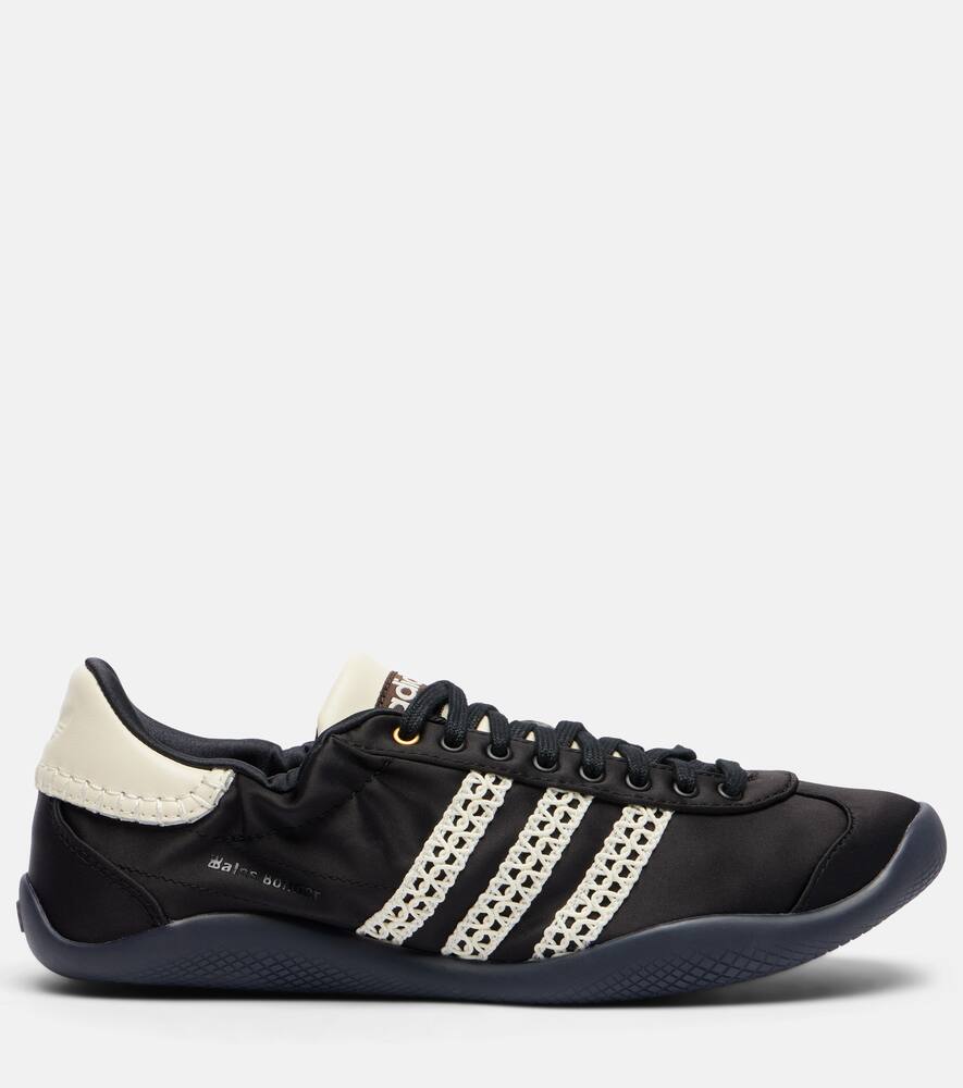 Бархатные кроссовки Wales Bonner Karintha Adidas, Black — фото 4