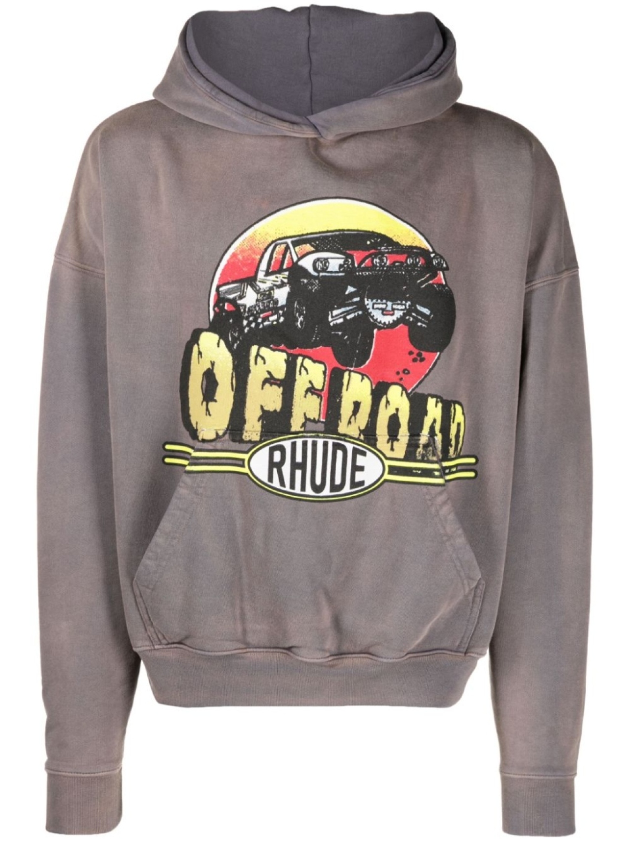 

RHUDE худи Off Road, серый