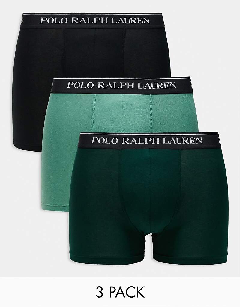

Комплект из трех трусов Polo Ralph Lauren разных цветов с поясом с логотипом