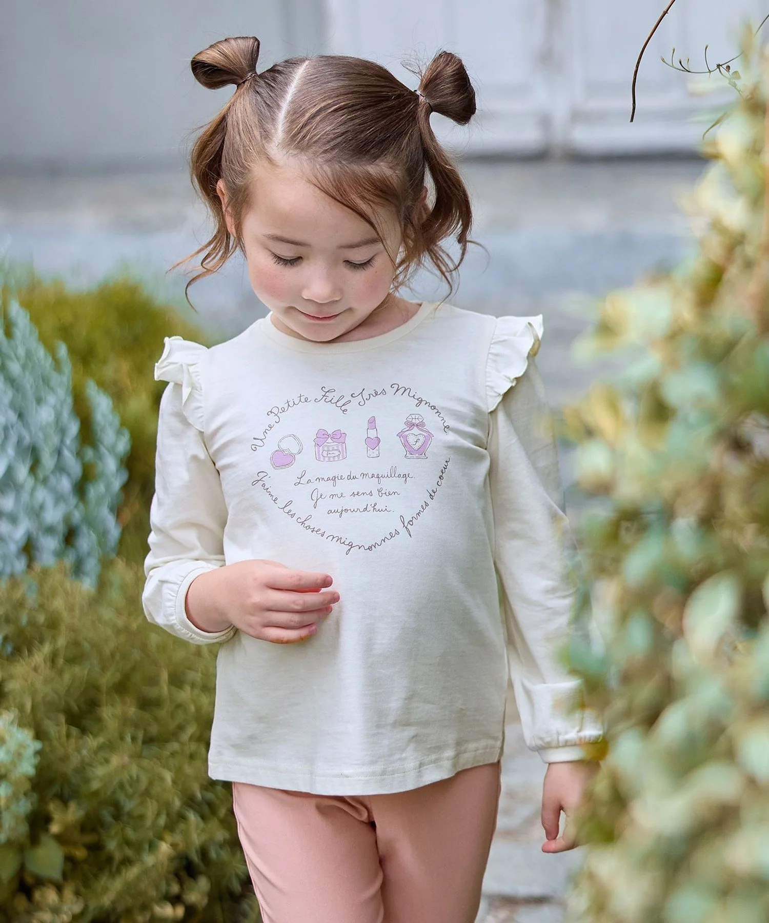Футболка с принтом «7 дней» ANY KIDS, Ecru x Cosmetics [002] — фото 3