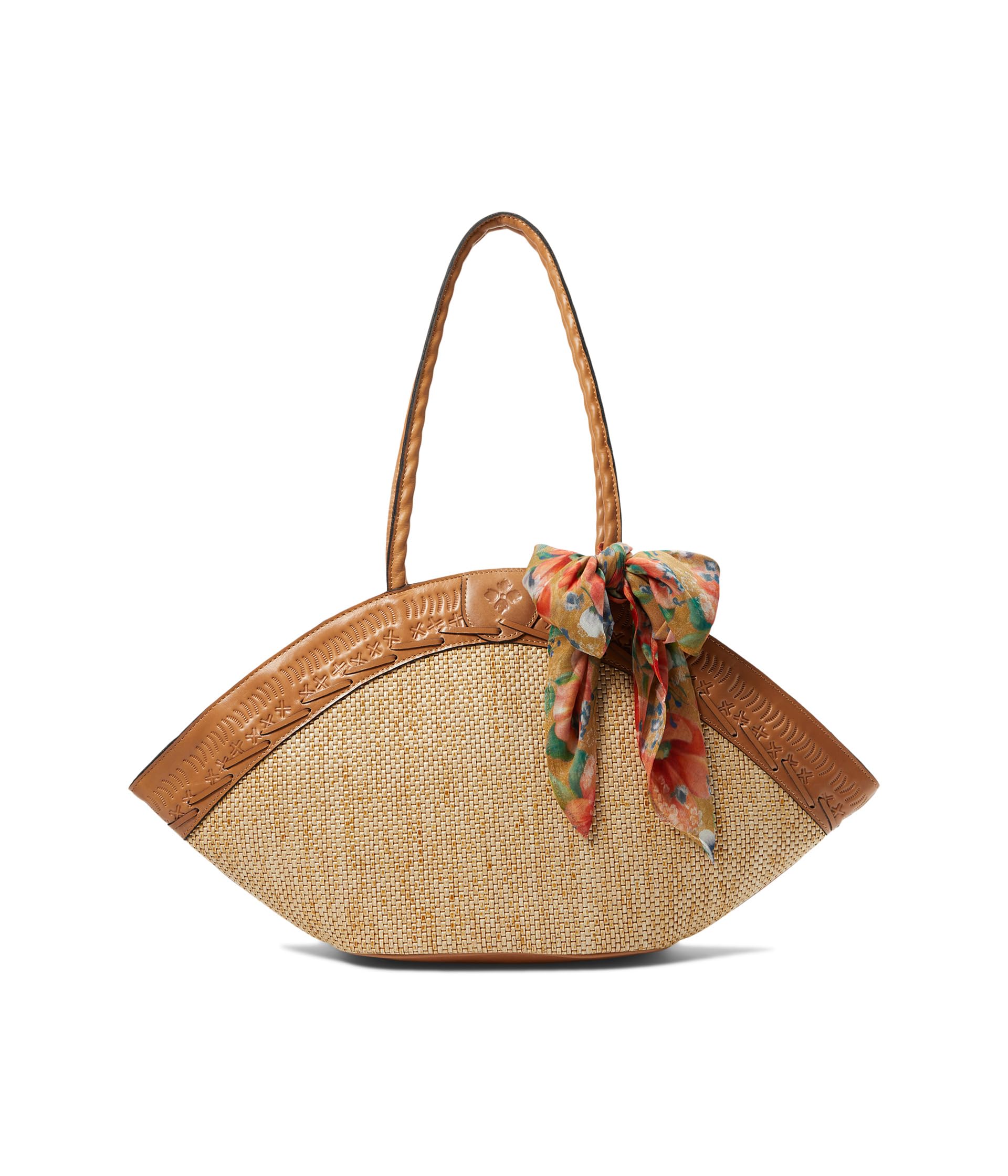 

Сумка-тоут Patricia Nash Trope Dome Tote with Scarf, цвет Naturale