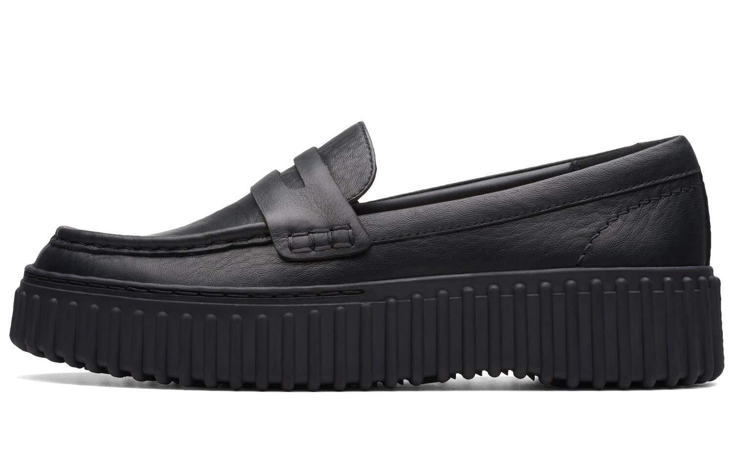 Лоферы женские черные Clarks
