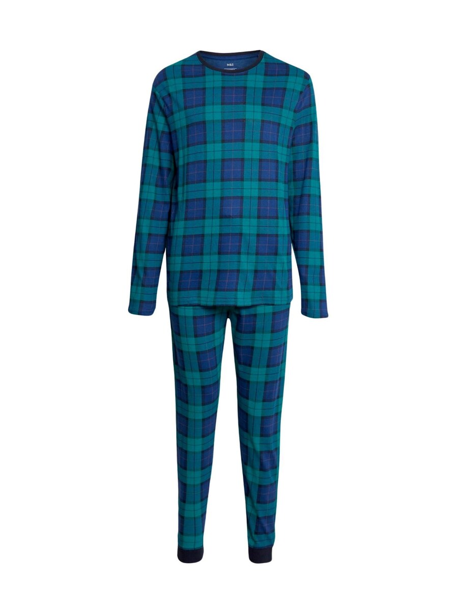 

Длинная пижама Marks & Spencer, цвет Blue/Navy/Turquoise