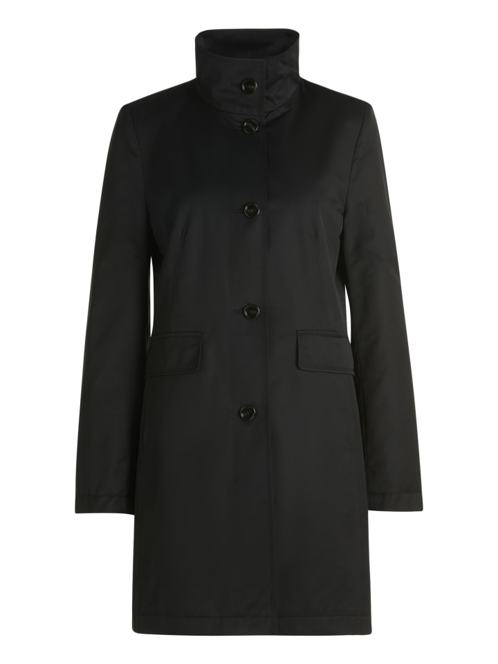 

Gil Bret Летнее пальто с воротником-стойкой, черного цвета