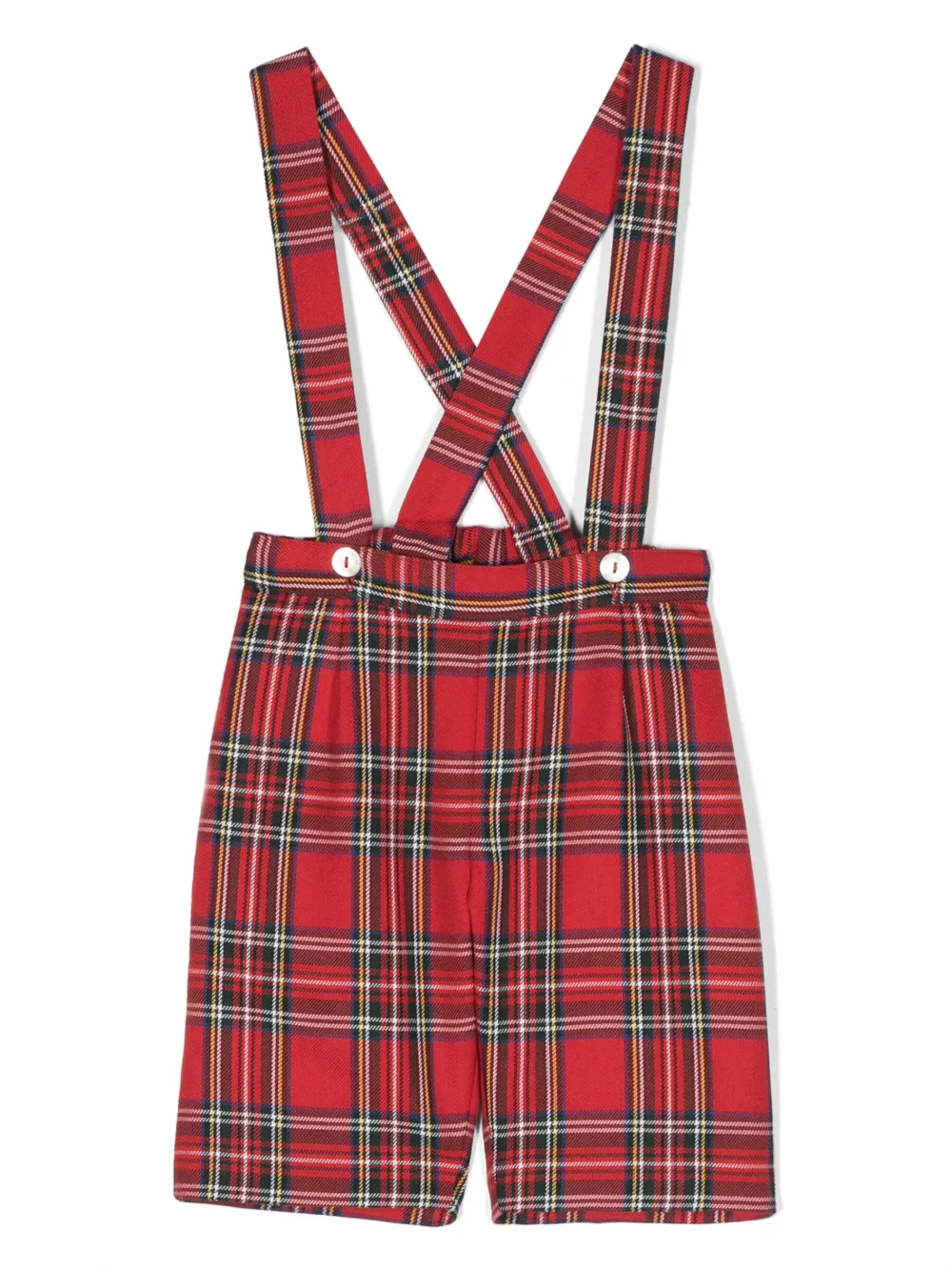 

Укороченный комбинезон в клетку тартан Siola, красный