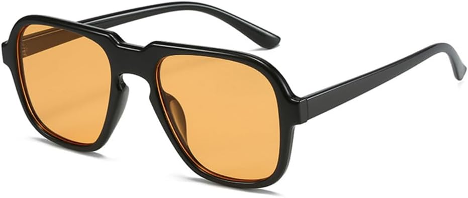 

Женские солнцезащитные очки в стиле ретро с прозрачными линзами с градиентом цвета океана и защитой от УФ-излучения UV400. Мужские солнцезащитные очки с леопардовым принтом LANGSER, Black Orange