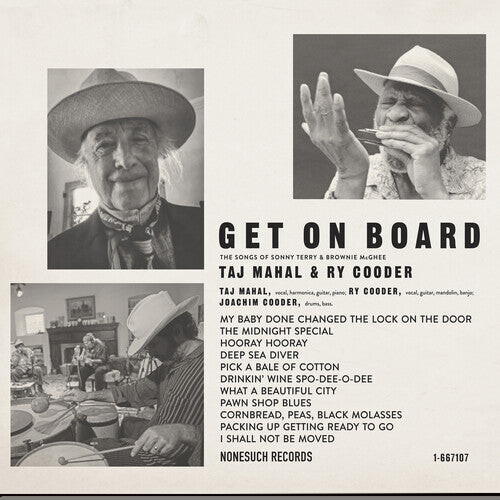 

CD диск Mahal, Taj & Cooder, Ry: Get On Board