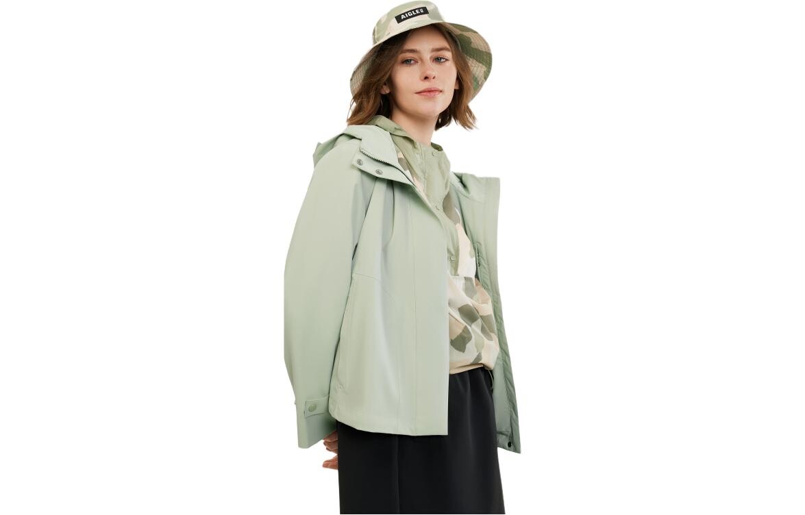 

Ветровки женские зеленый и зеленый Aigle