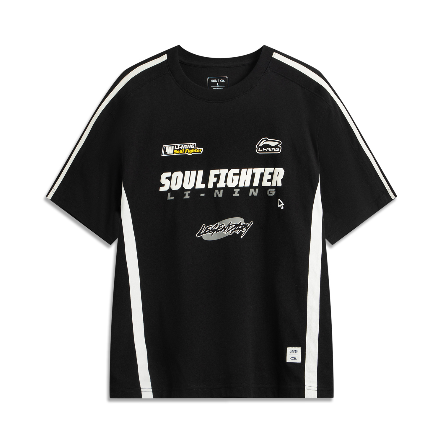 

LINING Футболка League of Legends мужская black, Черный, LINING Футболка League of Legends мужская black