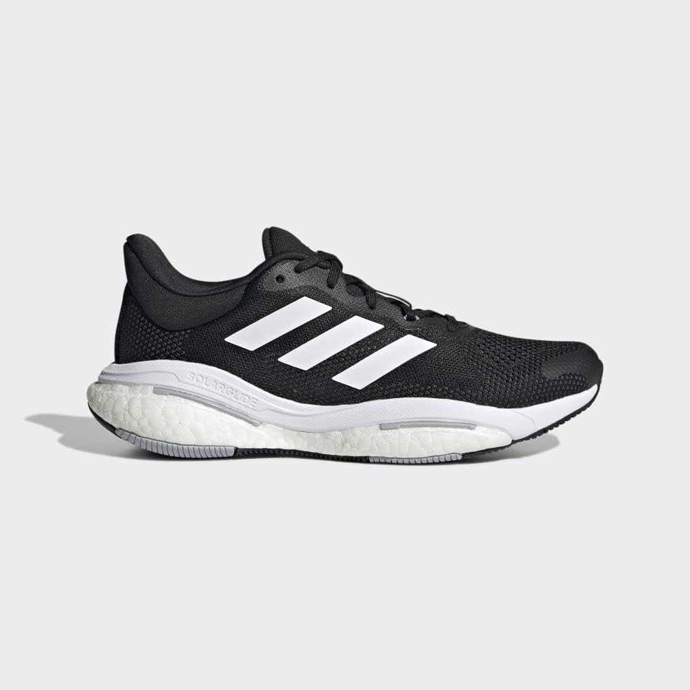 Мужские кроссовки Adidas Solarglide 5, черный/белый/серый — фото 2