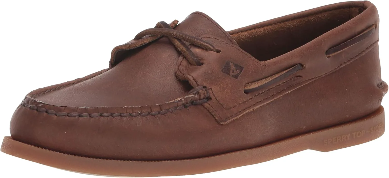 

Мужские оригинальные сезонные туфли Sperry с двумя отверстиями, коричневый