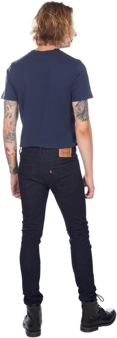 Мужские облегающие джинсы Levi's 510 с короткими рукавами, Chainsaw Rinse - Stretch — фото 2