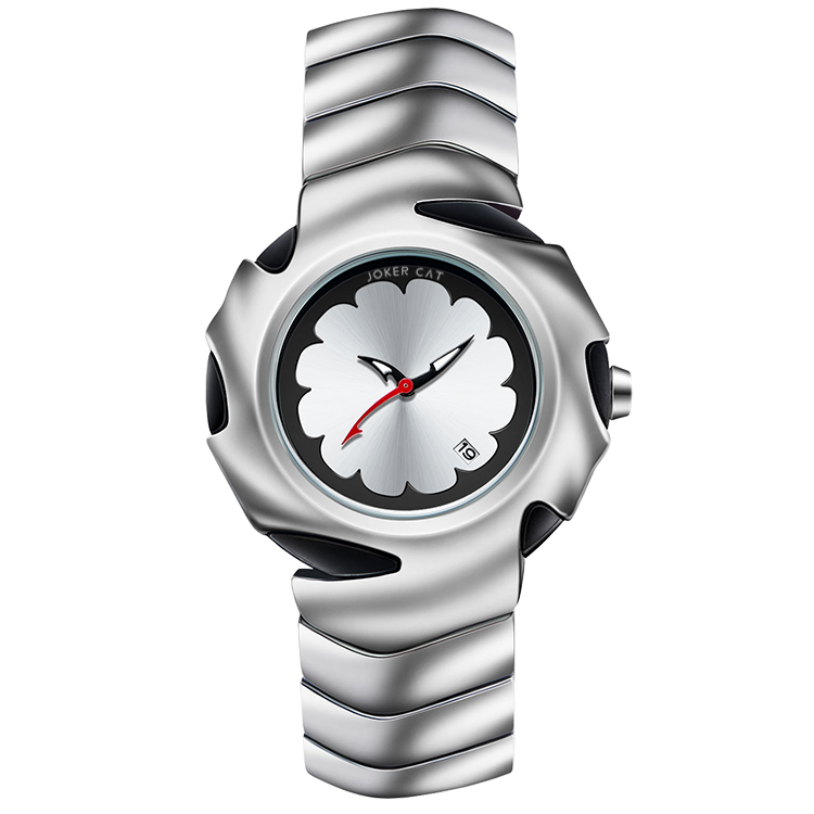 

JOKER CAT Часы Blade Warrior Quartz Movement Watch Unisex White Dial, Galaxy Warriors