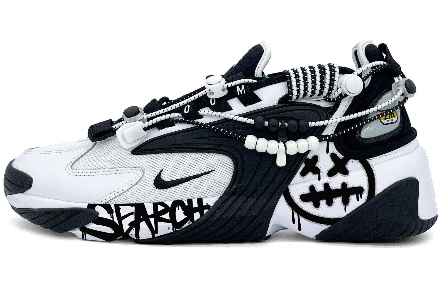 

Кроссовки Zoom 2K унисекс с низким верхом, черные Nike