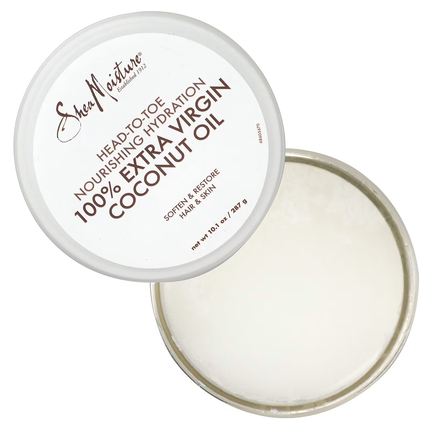 100% кокосовое масло SheaMoisture питательное увлажнение с головы до ног — фото 3