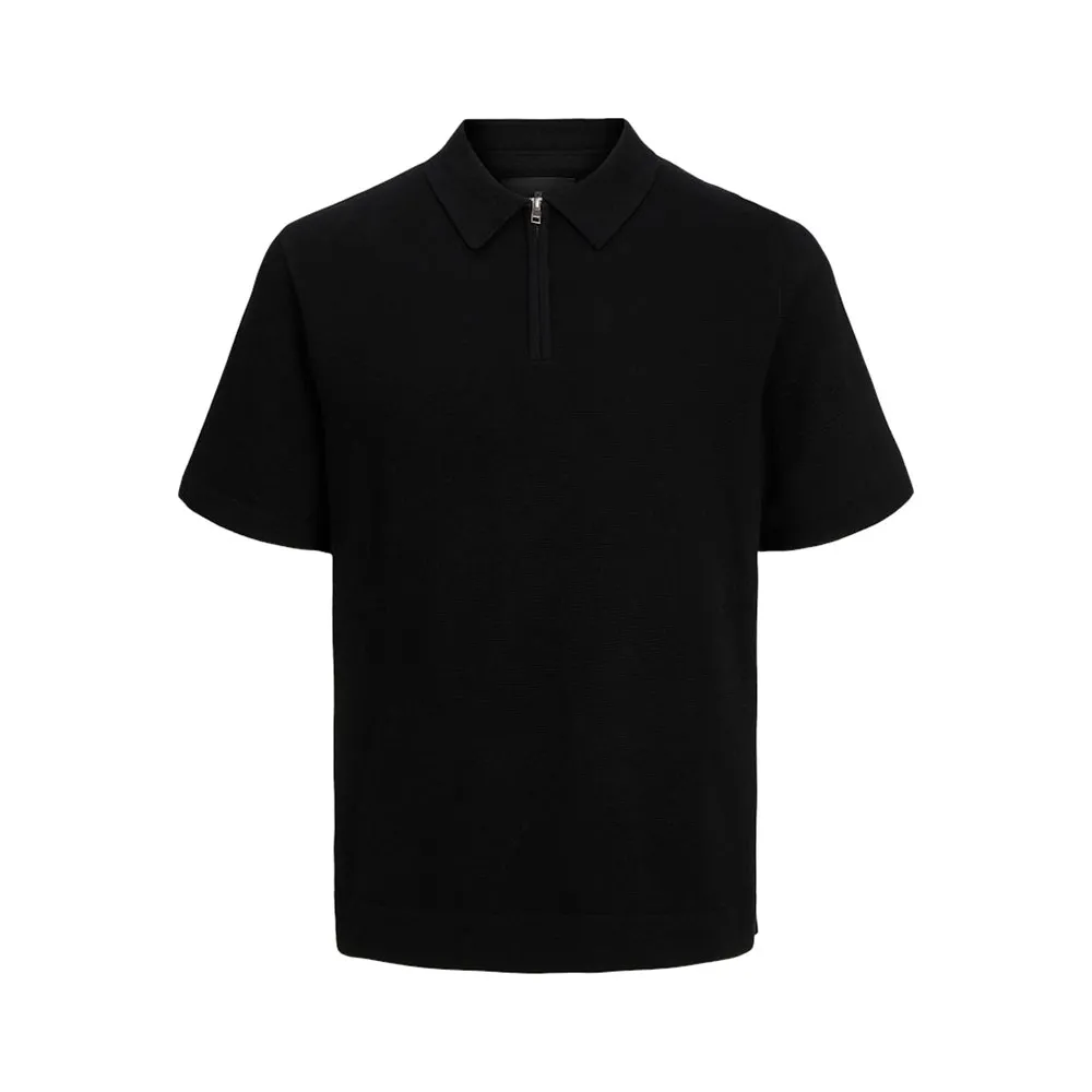 

Поло с коротким рукавом Jack & Jones Milano Spring, черный
