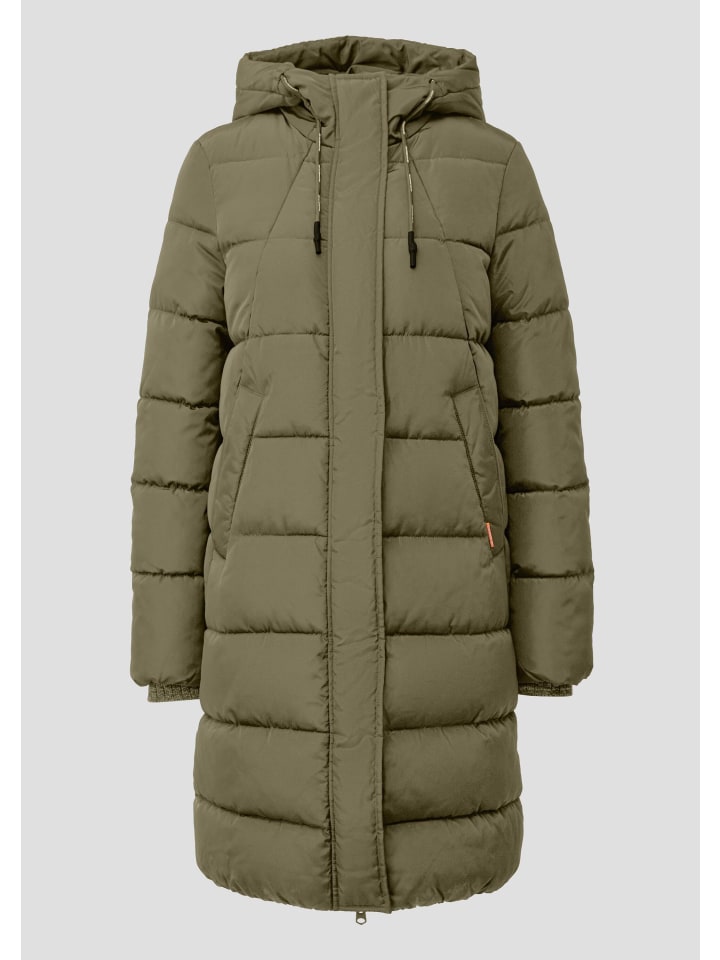 

Пальто для улицы в цвете 7504_оливково-зеленый QS