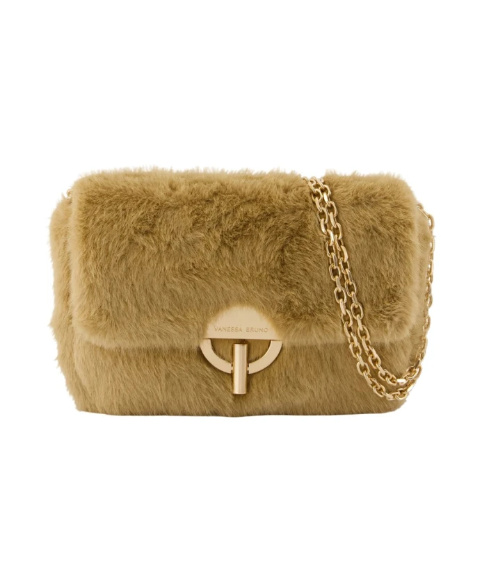 

Бежевая сумка через плечо - moon moyen Vanessa Bruno, бежевый