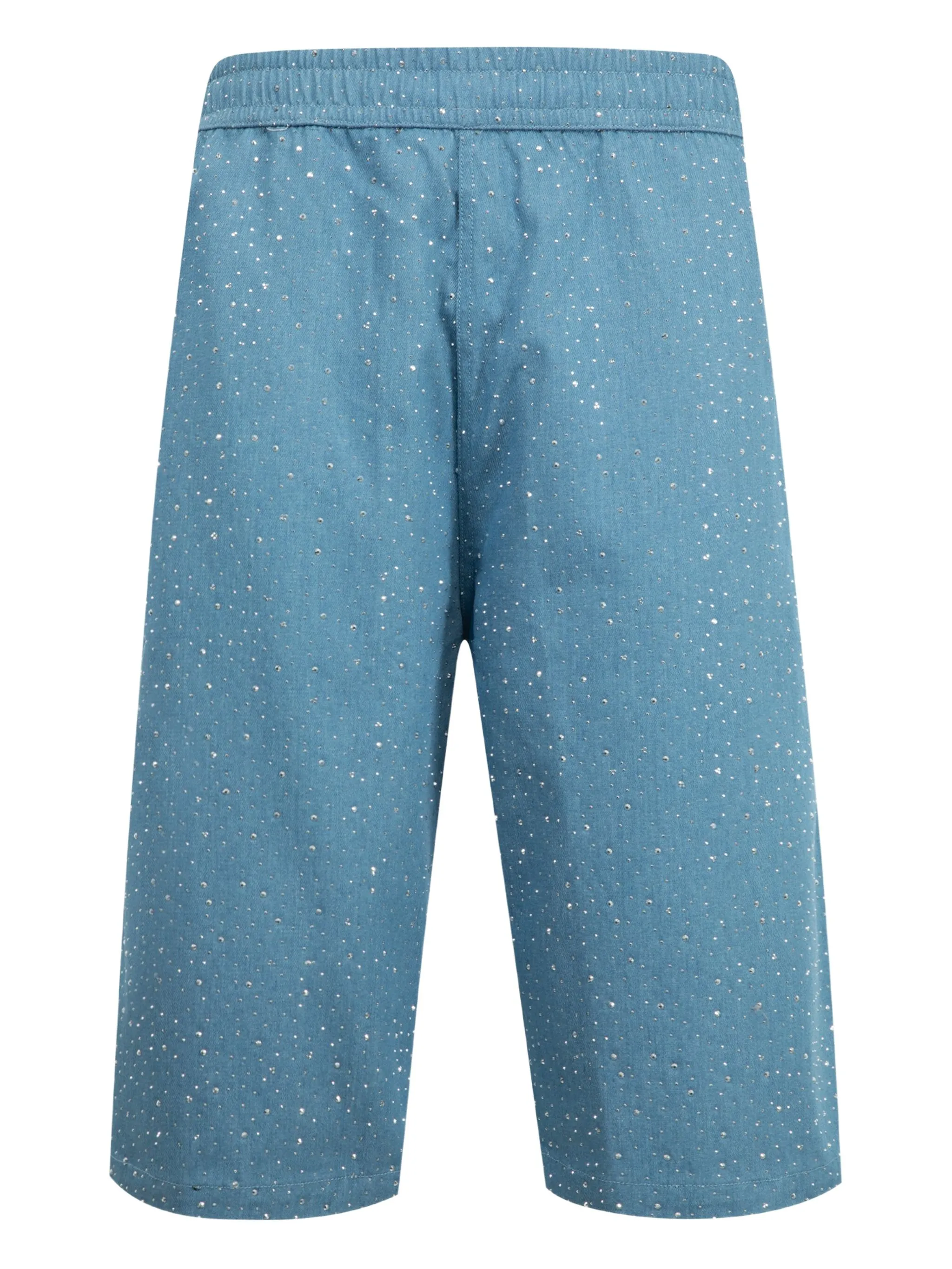 

Шорты с кристаллами Pleasures, синий