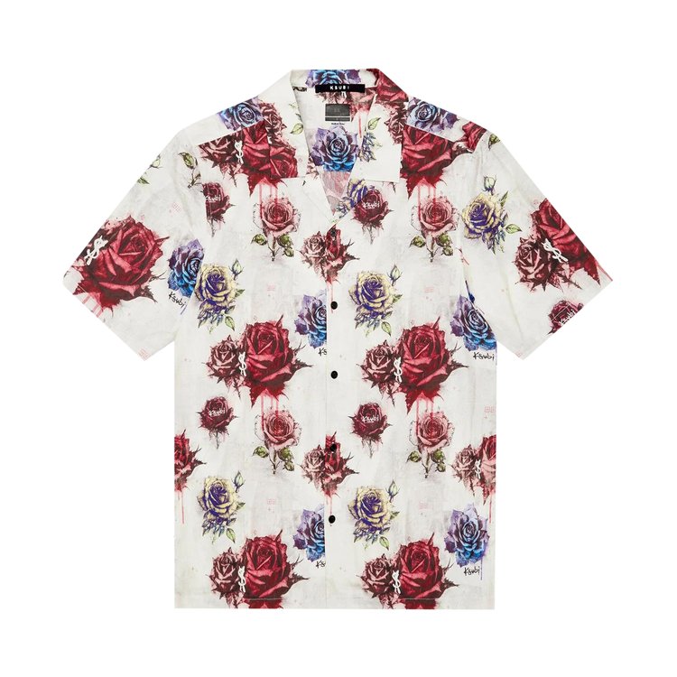 

Рубашка Ksubi Graff Rose Resort Shirt, разноцветный