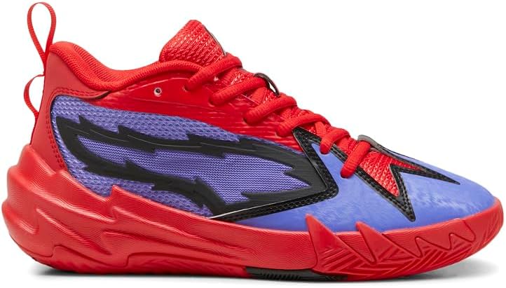 

Детские кроссовки PUMA Kids Boys Scoot Zeros Pred на шнуровке - фиолетовые, красные